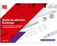 RS Components propose son Guide 2017 de sélection Éclairage 