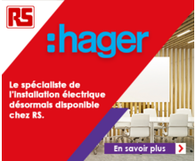 RS Components signe un accord de distribution en France avec Hager