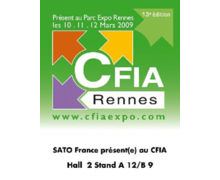 SATO présente ses solutions innovantes d’identification et de traçabilité au salon CFIA 2009.