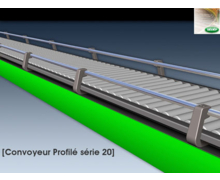 Convoyeur Profilé série 20