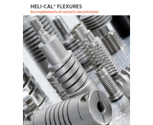 Nouveau catalogue Accouplements et Ressorts de précision HELI-CAL FLEXURES