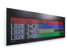 Afficheur à LED pour utilisation intérieure