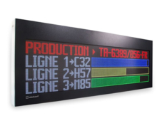 Afficheurs industriels à matrice LED Serie XC50/XC55 