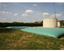 silos de stockage de boues