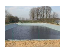 Geomembrane d'étanchéité de bassin