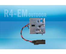 Loquet rotatif électronique R4-EM: étanche et anticorrosion