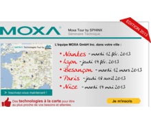 MOXA rencontre les professionnels partout en France