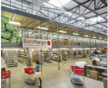 SSI SCHÄFER équipe la nouveau plateforme logistique BienManger.com