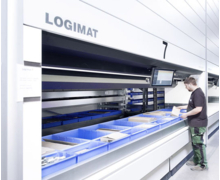 Tour de stockage LOGIMAT® : le stockage et la préparation des commandes dans un seul et même système !