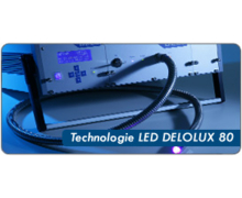 Lampe pour colle photosensible - Technologie LED