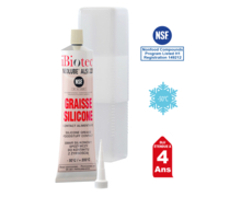 Graisse 100% silicone agréée NSF H1 et contact eau potable