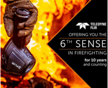 Teledyne FLIR célèbre une décennie de succès avec les caméras série K de lutte anti-incendi