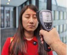 Un webinar Testo de présentation des outils de mesure de température des personnes