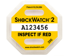 Indicateur de choc Shockwatch 2 