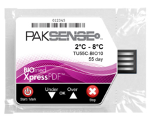 Nouvel enregisteur de température PakSense™