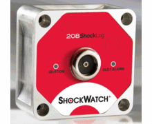 Enregistreur de chocs et de vibrations Shocklog 208 