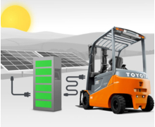 Toyota Material Handling Europe et Eneo Solutions s’associent autour d’un programme stratégique d’énergie solaire