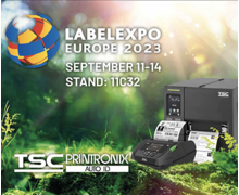 TSC Printronix Auto ID dévoile une gamme impressionnante de solutions d'impression à la pointe de la technologie au salon Labelexpo