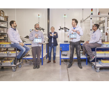 VLAD intègre cinq cobots collaboratifs Universal Robots pour optimiser sa production de batteries pour respirateurs
