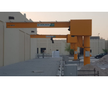 ATS CRANES équipe la station de pompage du projet ISF au Qatar avec des potences VERLINDE