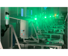 Innovotech optimise les processus de production avec la colonne lumineuse à LED "CleanSIGN" de WERMA