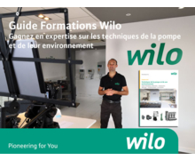 Nouveau Guide Formations Wilo: Techniques de la pompe et de son environnement