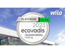 Wilo reçoit à nouveau la plus haute distinction EcoVadis en matière de développement durable